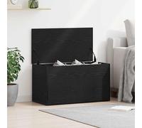 VidaXL Storage Box Black Oak 84 X 42 X 46 Cm Engineered Wood
