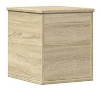 vidaXL Storage Box Blanket Box Toy Storage Chest Sonoma Oak Engineered Wood
