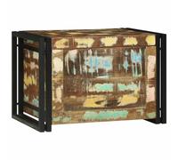 vidaXL Storage Box Brown and black 60 x 40 x 41 cm Reclaimed wood