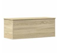 vidaXL Storage Box/Coffee Table - 90x35x35 cm, Engineered Wood, Sonoma Oak Finish - Living Room/Bedroom Blanket Chest
