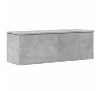 vidaXL Storage Box Concrete Grey 102x35x35 cm Engineered Wood