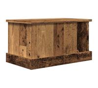 vidaXL Storage Box Old Wood 30x50x28 cm Engineered Wood