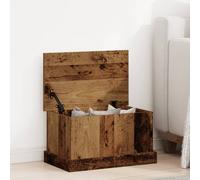 vidaXL Storage Box Old Wood 30x50x28 cm Engineered Wood
