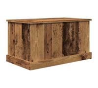 vidaXL Storage Box Old Wood 70x40x38 cm Engineered Wood | Perfect for organizing home stuff, A modern touch for any room, Matte look for a chic vibe