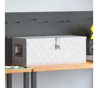 Aluminium Side Locker Lockable Tool Box Trailer Storage Chest Van Truck HGV