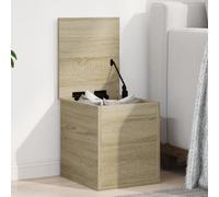 vidaXL Storage Box Sonoma Oak 30x35x35 cm Engineered Wood