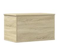 vidaXL Storage Box Sonoma Oak 60x35x35 cm Engineered Wood