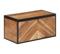 vidaXL Storage Box, Storage Bench for Hallway Living Room, Box with Lid, Wooden