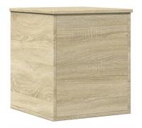 vidaXL Storage Box, Storage Chest for Hallway Living Room, Toy Box with Lid, Blanket Box for Clothes, Trunk, Sonoma Oak Engineered Wood