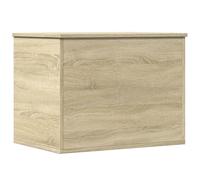 vidaXL Storage Box, Storage Chest for Hallway Living Room, Toy Box with Lid, Blanket Box for Clothes, Trunk, Sonoma Oak Engineered Wood