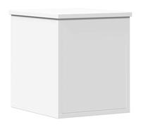 vidaXL Storage Box White 30x35x35 cm Engineered Wood