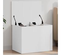 vidaXL Storage Box White 60x42x46 cm Engineered Wood