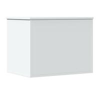 vidaXL Storage Box Chest Engineered Wood White 60x42x46 cm Gas-Lift Coffee/Side Table