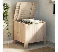 vidaXL Storage Box with Lid RANA 60x49x54 cm Solid Wood Pine