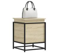 vidaXL Storage Box with Lid Sonoma Oak 40x40x51.5 cm Engineered Wood