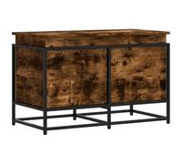 Storage Box with Lid Storage Trunk Toy Box Blanket Box Engineered Wood vidaXL