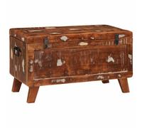 vidaXL Storage Box with Storage 70 x 35 x 40 cm Solid reclaimed wood