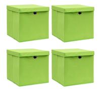 Storage Boxes Fabric Foldable Garden Chest Cases Outdoor Organiser vidaXL