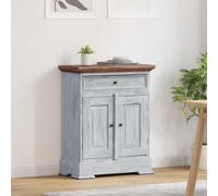 vidaXL Storage Cabinet 63 x 30 x 79 cm Solid Mahogany Wood