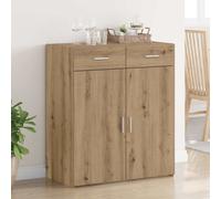 vidaXL Storage Cabinet Artisan oak 80 x 42.5 x 93.5 cm Engineered wood
