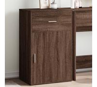 vidaXL Storage Cabinet Brown Oak 56.5x39x90 cm Engineered Wood