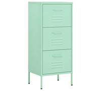 Vidaxl Storage Cabinet Mint 42.5X35X101.5 Cm Steel