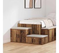 vidaXL Storage Cabinet Old wood 127 x 41 x 40 cm Engineered wood