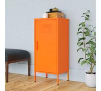 Vidaxl Storage Cabinet Orange 42.5X35X101.5 Cm Steel