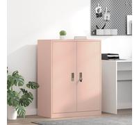vidaXL Storage Cabinet Pink 80 x 40 x 105 cm Steel