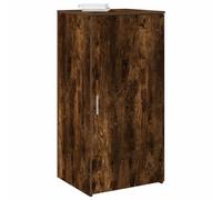 vidaXL Storage Cabinet Smoked Oak 50x45x103.5 cm Engineered Wood