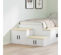 vidaXL Storage Cabinet White 127 x 41 x 40 cm Engineered wood