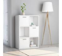 vidaXL Storage Cabinet White 60x29.5x90 cm Engineered Wood