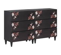 vidaXL Storage Cabinets 2 pcs 120 x 33 x 75 cm Solid Mango Wood, Modern Living R