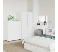 vidaXL Storage Cabinets 2 pcs White 80 x 48 x 105 cm Engineered Wood
