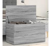Vidaxl Storage Chest Grey Sonoma 84X42X46 Cm Engineered Wood