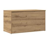 vidaXL Storage Chest in Artisan Oak - Modern Engineered Wood Organizer Box for Living Room or Bedroom
