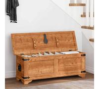 Vidaxl Storage Chest Rough Mango Wood