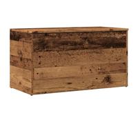 vidaXL storage chest/toy box/organiser - engineered wood modern design for living room - old wood finish, 84x42x46cm