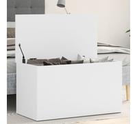 vidaXL Storage Chest White 84x42x46 cm Engineered Wood