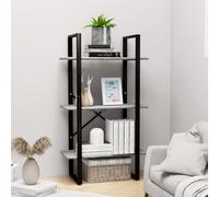 vidaXL Storage Shelf Concrete Grey 60x30x105 cm Engineered Wood