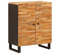 vidaXL Storage Sideboard Brown 60 x 33 x 75 cm Solid Mango Wood, Mango Wood Stor