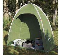 vidaXL Green Storage Tent | Waterproof Camping Organizer | Polyester with PU Coating | Easy Setup | Ample Space | Portable with Carry Bag