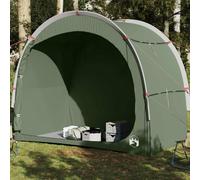 vidaXL Storage Tent Lightweight Tent Camping Utility Tent Green Waterproof