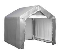 vidaXL Storage Tent Grey 180x180 cm Galvanised Steel