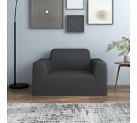 vidaXL Stretch Couch Slipcover Anthracite Polyester Jersey Couch Protector