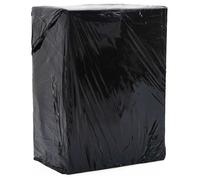 vidaXL Stretch Film 2 pcs Black 20 μm 50 cm x 300 m