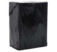 vidaXL Stretch Film 6 pcs Black 17 μm 50 cm x 300 m