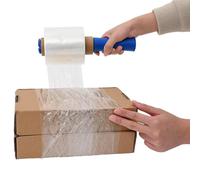 vidaXL Stretch Films 10 pcs Transparent 23 µm 10 cm x 300 m