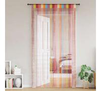 vidaXL String Curtains 2 pcs Multicolour 140x250 cm