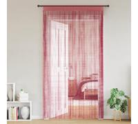 vidaXL String Curtains 2 pcs Pink 140x250 cm